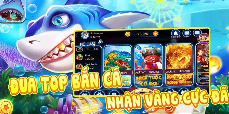 Chơi bắn cá 4D để nhận tiền thưởng mỗi ngày